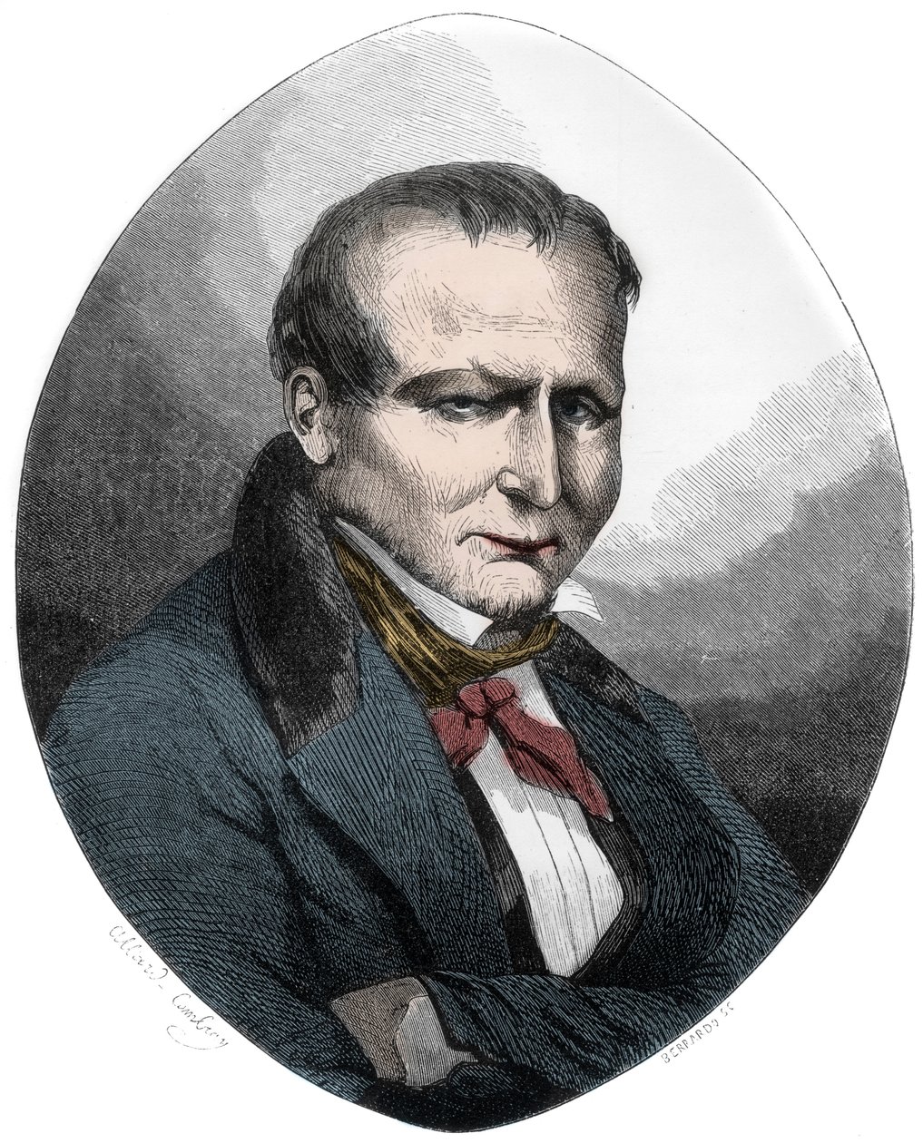 Giuseppe Marco Fieschi, the chief conspirator in an attempt on the life of King Louis-Philippe of France in July 1835 by Anonymous Anonymous