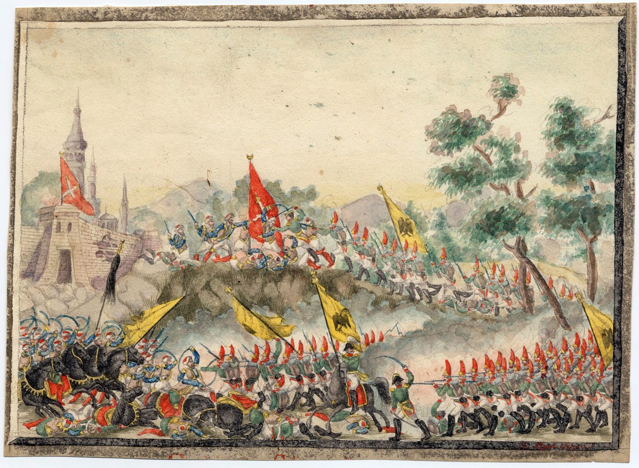 Russo-Turkish War of 1828-1829 - Russian army captured Izmail fortress in 1790 by Anonymous Anonymous