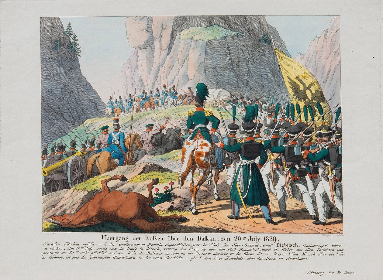 The Army of Graf Ivan Ivanovich Diebitsch by Anonymous Anonymous