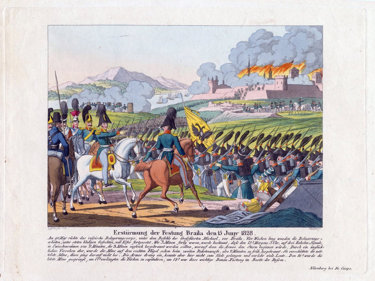 The storming of the Brailov fortress on June 15 by Anonymous Anonymous