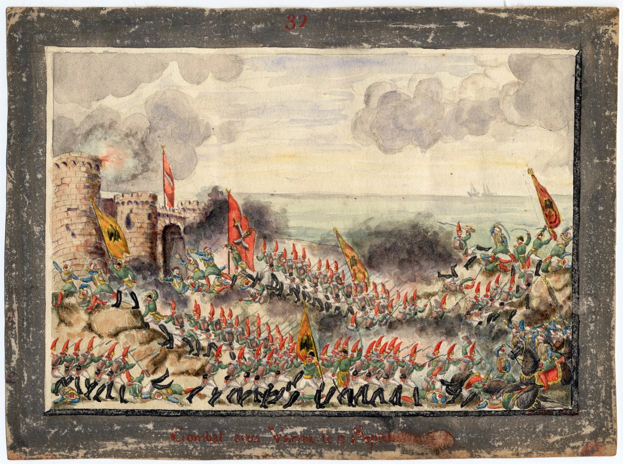The Siege of Varna on September 1828 by Anonymous Anonymous