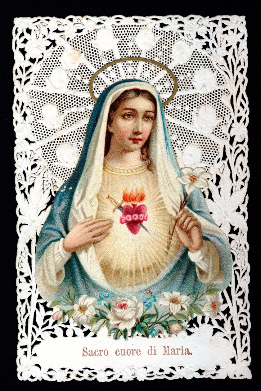 Mater Dolorosa Sacred Heart by Anonymous Anonymous
