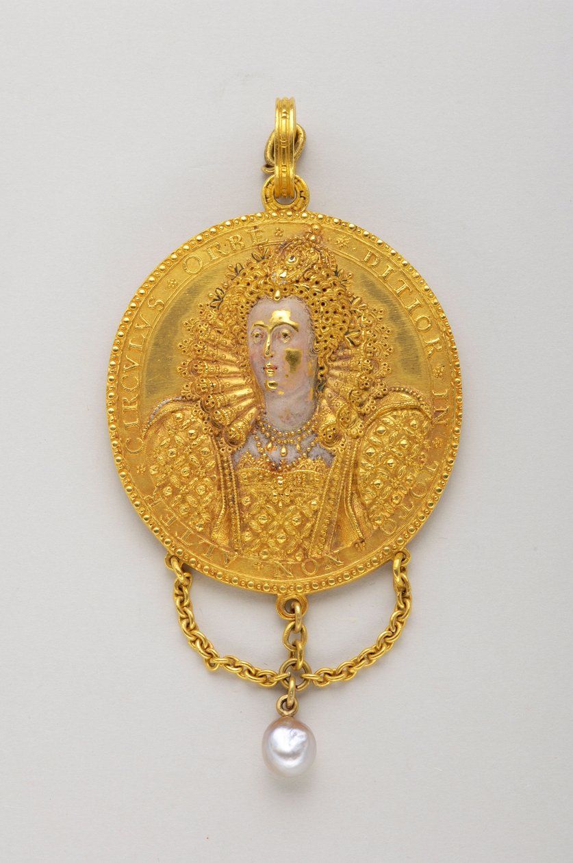 Medal of 1589 in Honour of Queen Elizabeth I. Offverse by Anonymous Anonymous