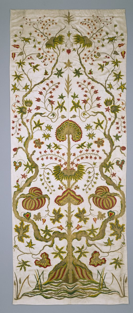 Panel from a Set of Bed Hangings, c.1705-25 by Anonymous Anonymous