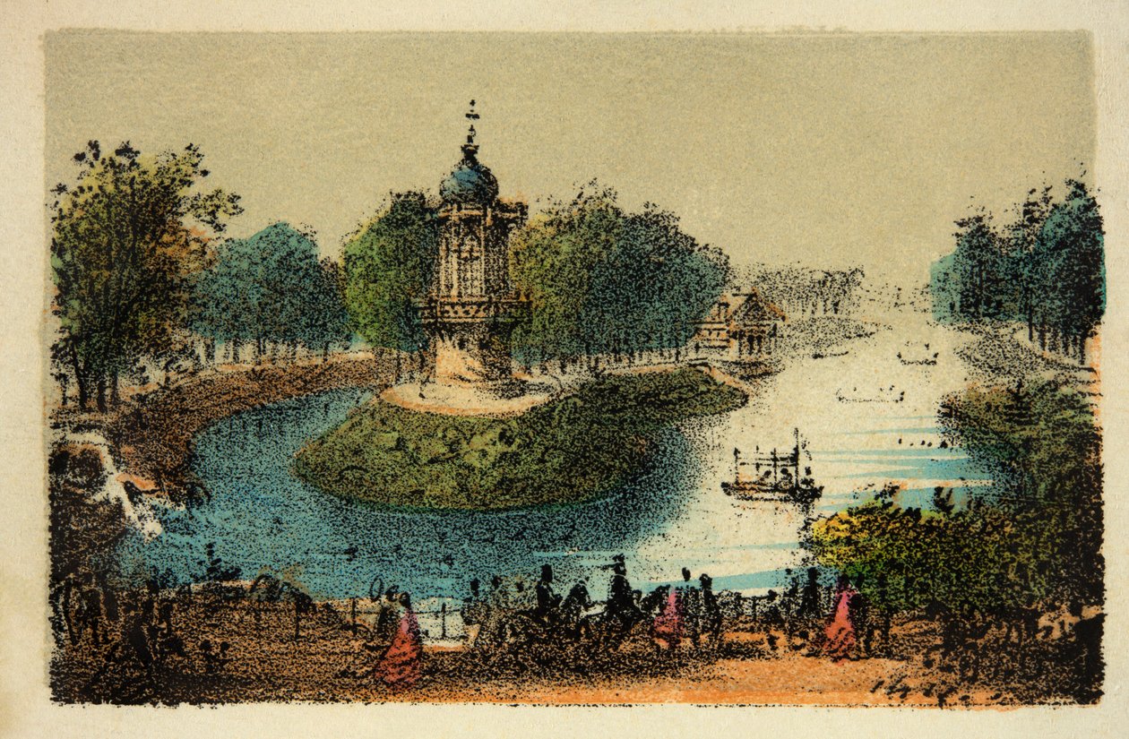Paris 1874: The Bois de Boulogne by Anonymous Anonymous