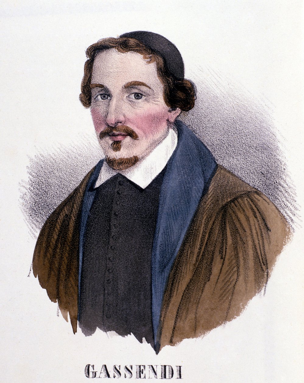 Portrait of Pierre Gassendi (1592-1655), French philosopher, astronomer, mathematician and physicist by Anonymous Anonymous