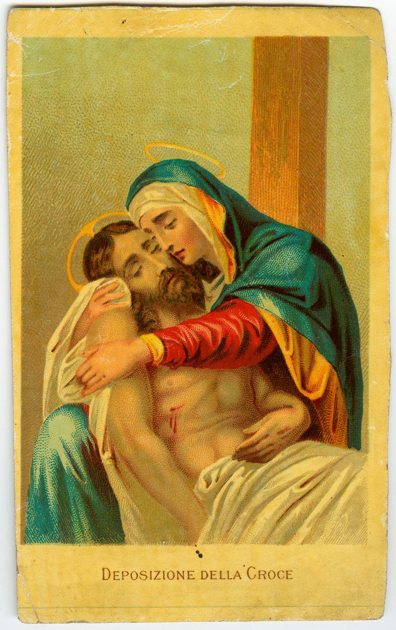 Pious image: Descent from the cross by Anonymous Anonymous