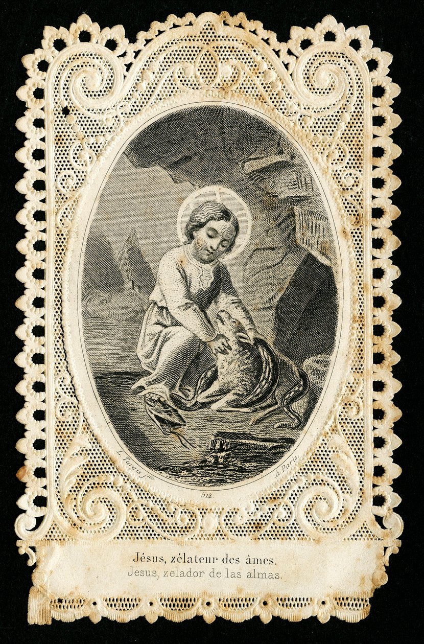 Pious image: Jesus, zealous for the salvation of souls by Anonymous Anonymous