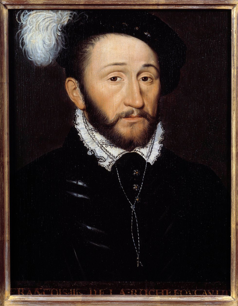 Portrait of Francois III de la Rochefoucauld, governor of Champagne by Anonymous Anonymous