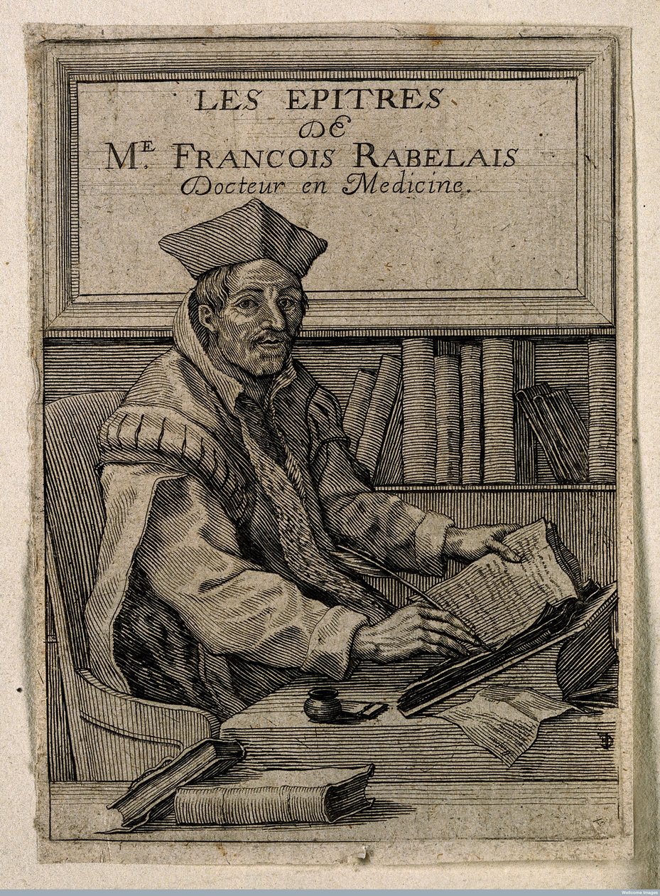 Portrait of Francois Rabelais by Anonymous Anonymous