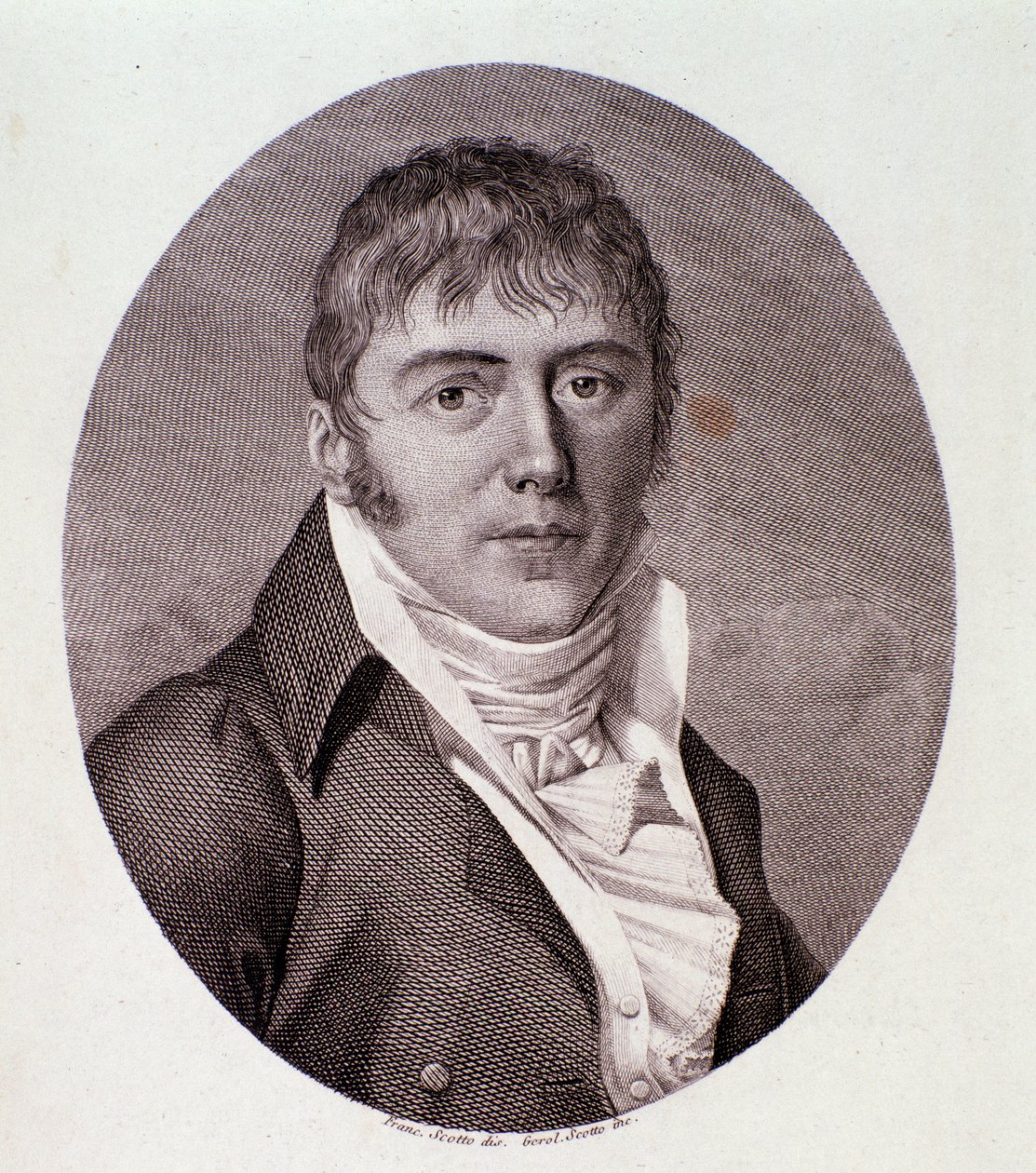 Portrait of Giovanni Simone Mayr (lithography) by Anonymous Anonymous