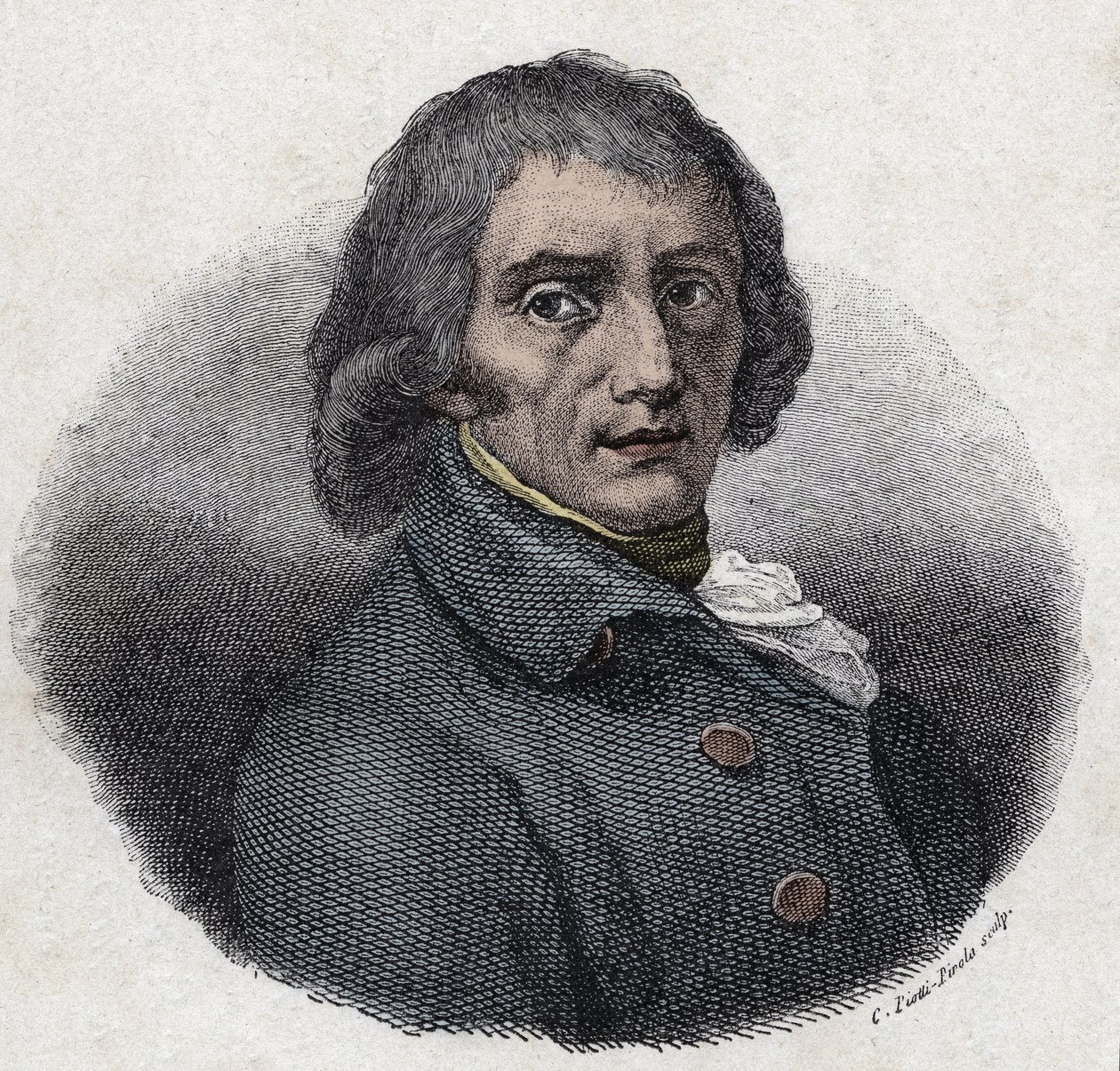 Portrait of Giuseppe Parini, Italian poet by Anonymous Anonymous