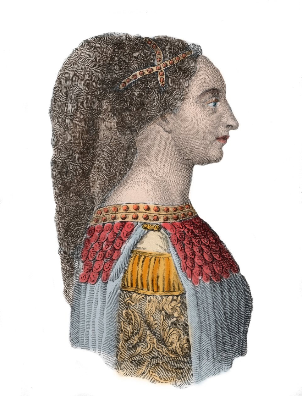 Portrait of Isotta degli Atti by Anonymous Anonymous