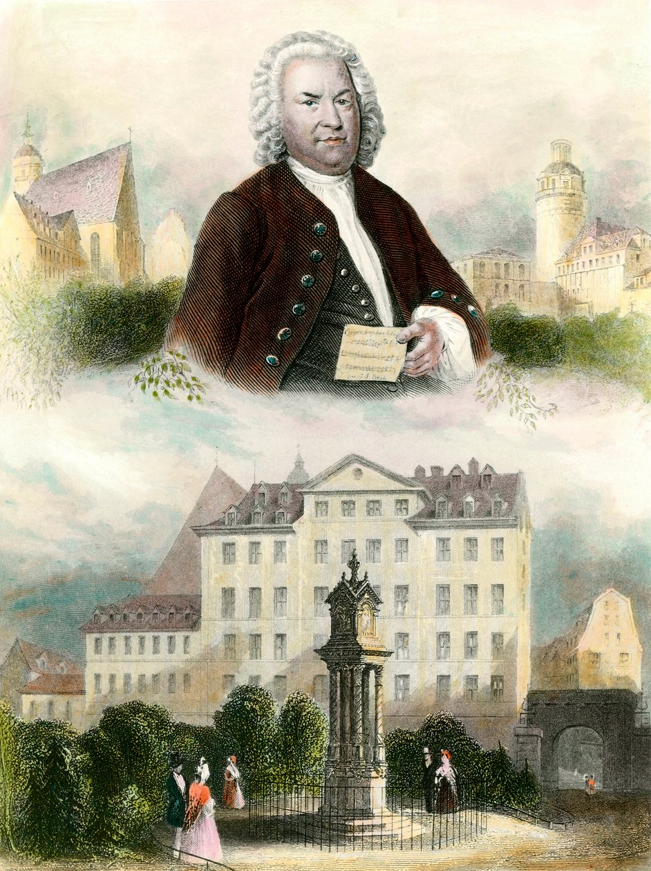 Portrait of Johann Sebastian Bach by Anonymous Anonymous