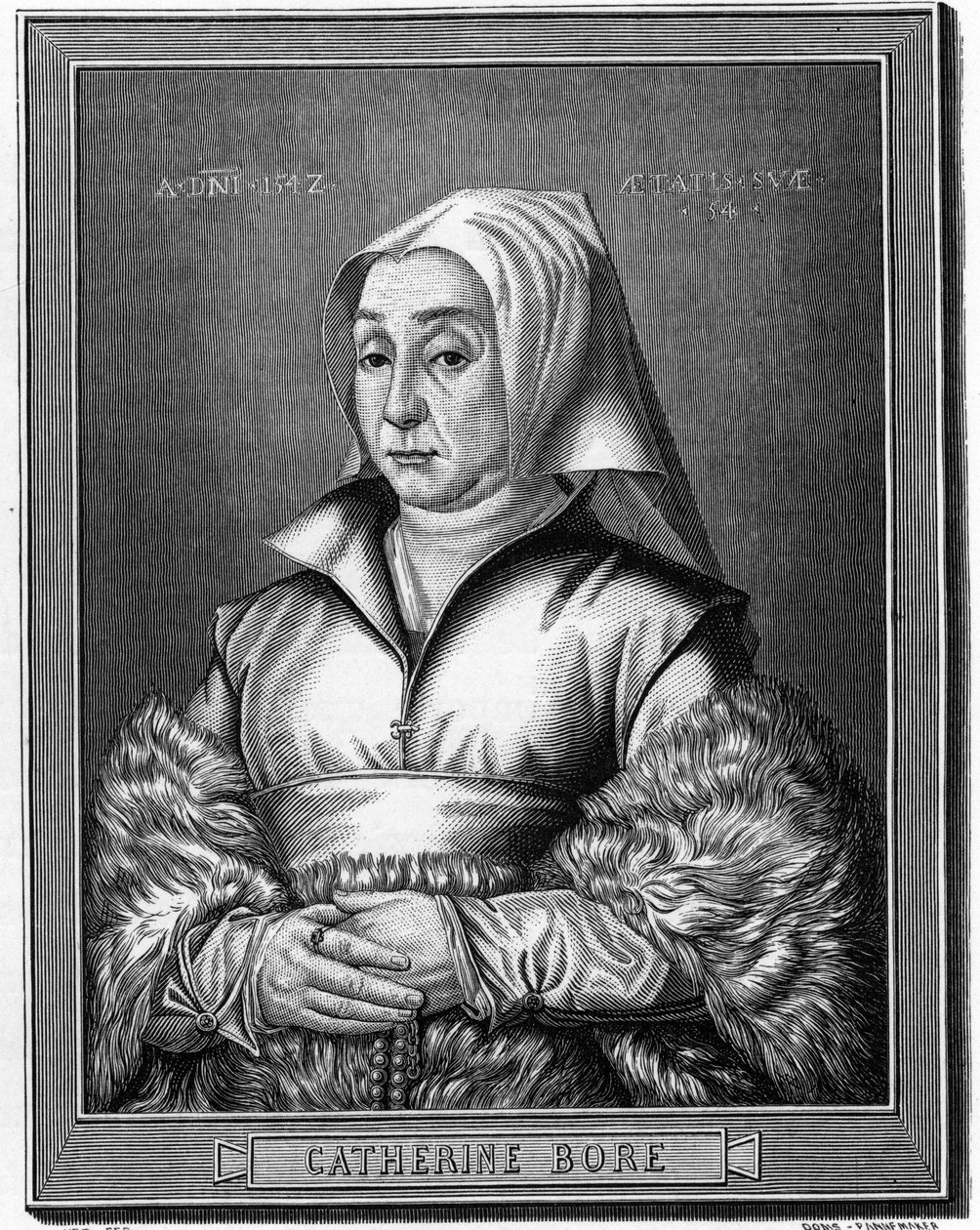 Portrait of Katharina von Bora by Anonymous Anonymous