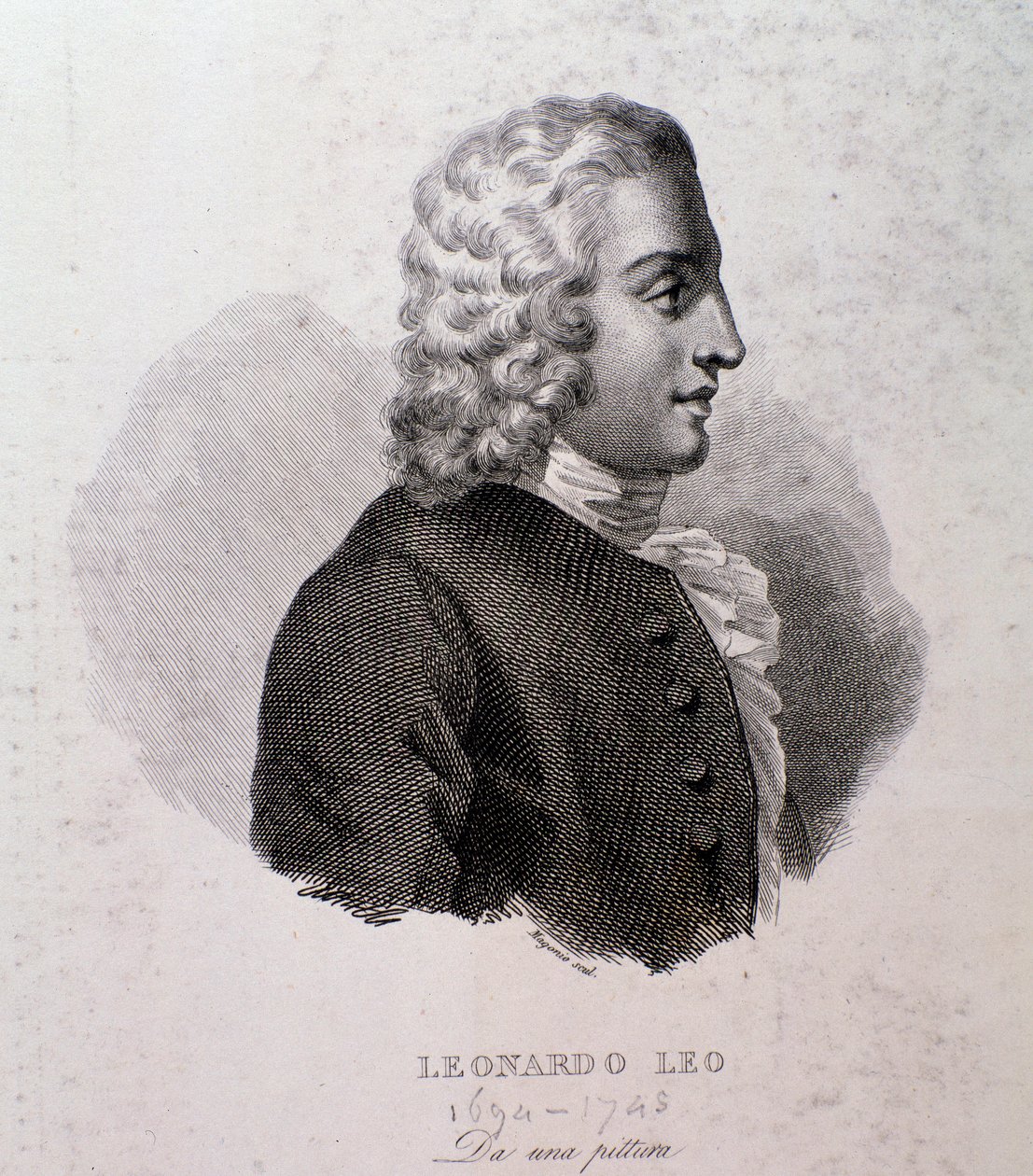 Portrait of Leo Leonardo (Engraving) by Anonymous Anonymous