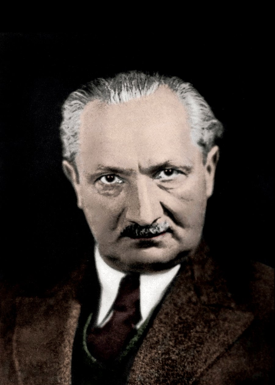 Portrait of Martin Heidegger by Anonymous Anonymous