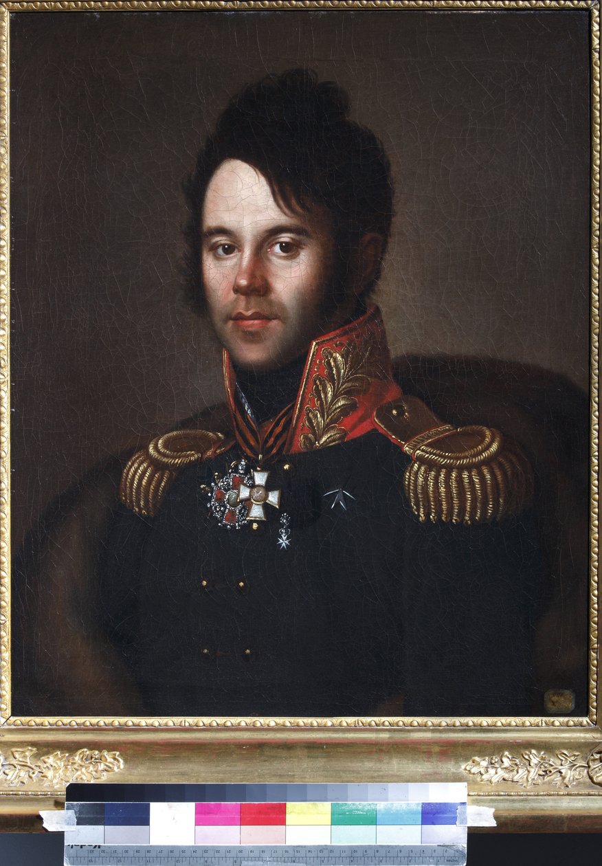 Portrait of Mayor-General Pyotr Afanasievich Papkov by Anonymous Anonymous