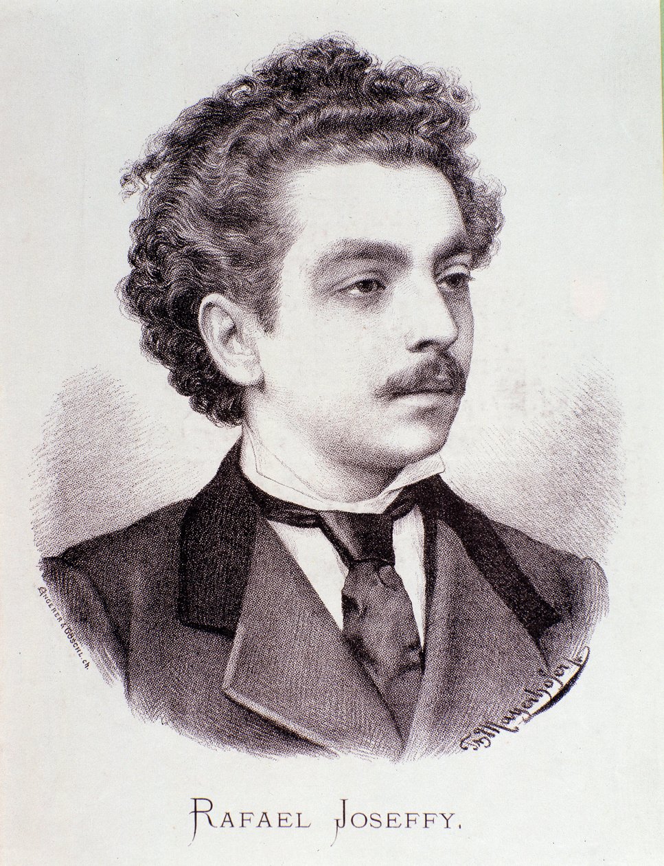 Portrait of Rafael Joseffy by Anonymous Anonymous