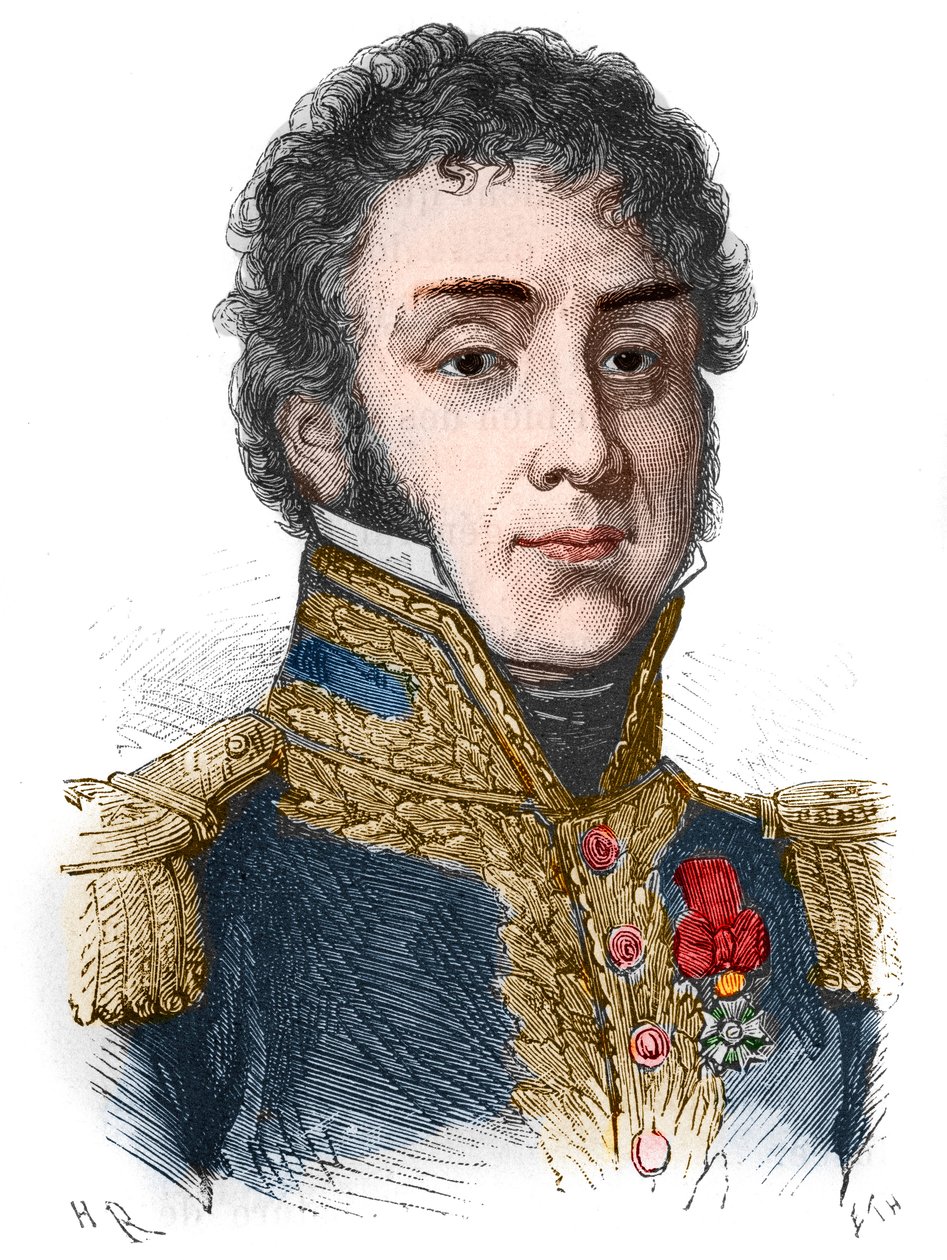 Portrait of Remy Joseph Isidore Exelmans, Marshal and Peer of France (1775-1852) - in 
