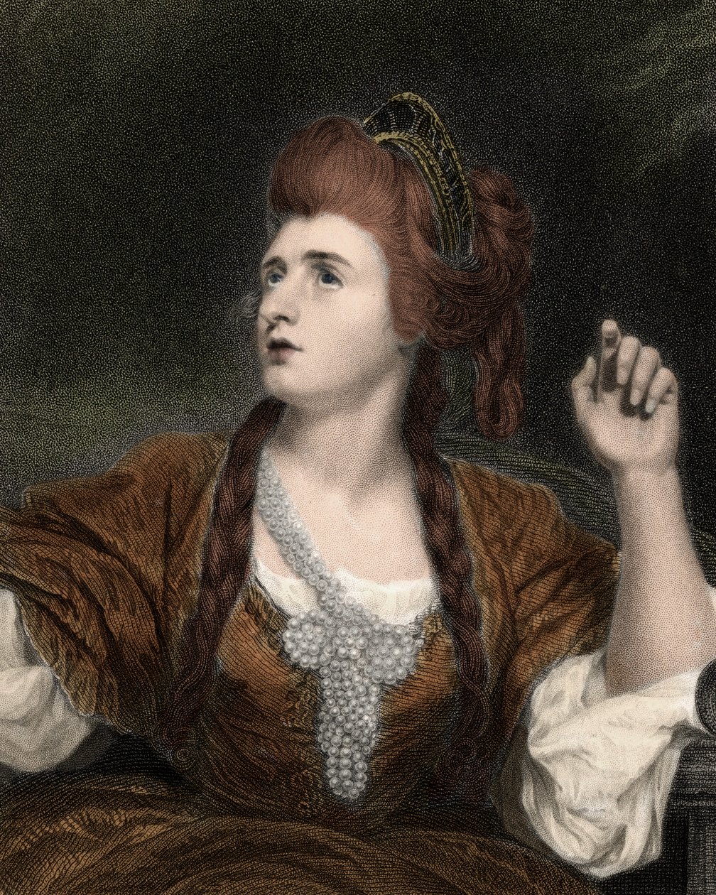 Portrait of Sarah Siddons by Anonymous Anonymous