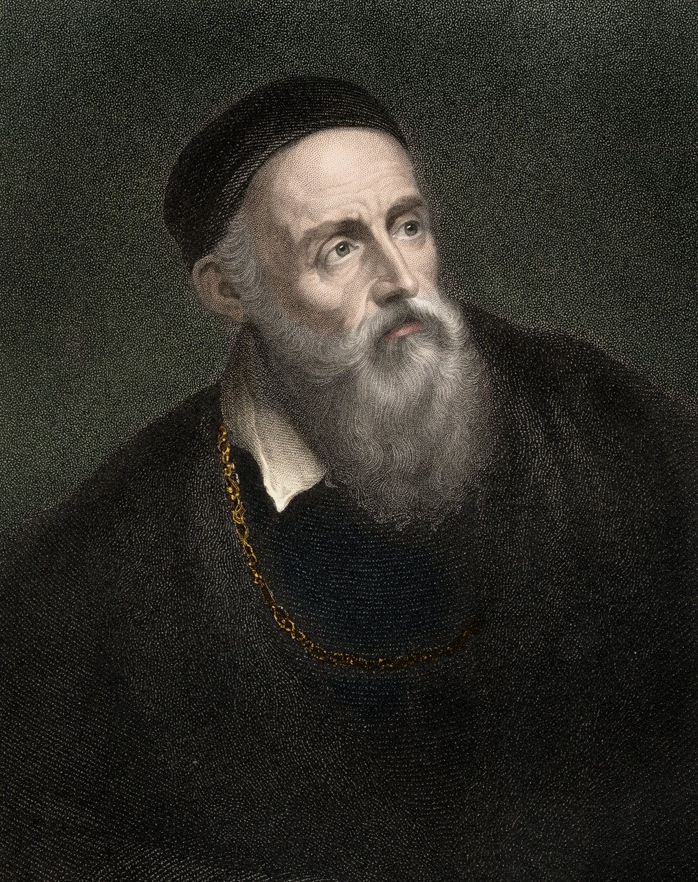 Portrait of Titian by Anonymous Anonymous
