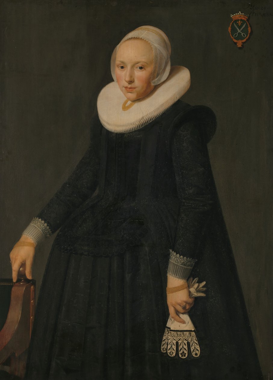 Portrait of Trijntje Tijsdr van Nooij by Anonymous Anonymous