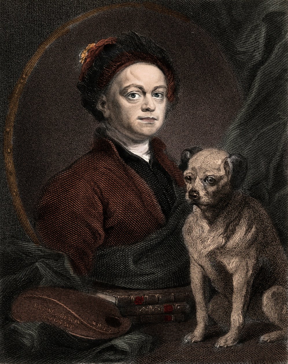 Portrait of William Hogarth by Anonymous Anonymous