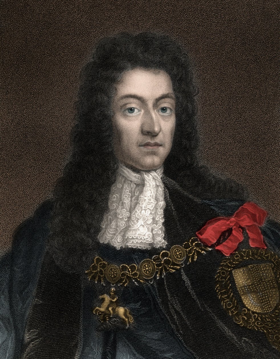 Portrait of William III, Prince of Orange, also known as King William III of England, William II of Scotland and Ireland by Anonymous Anonymous