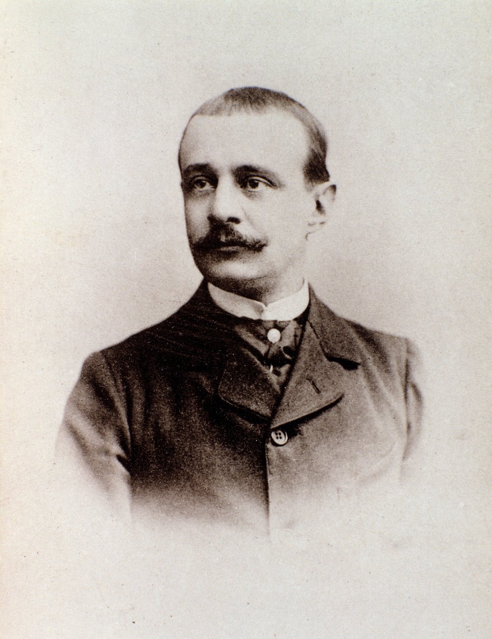 Portrait of English Composer Charles Bordes (b/w photo, c.1900) by Anonymous Anonymous