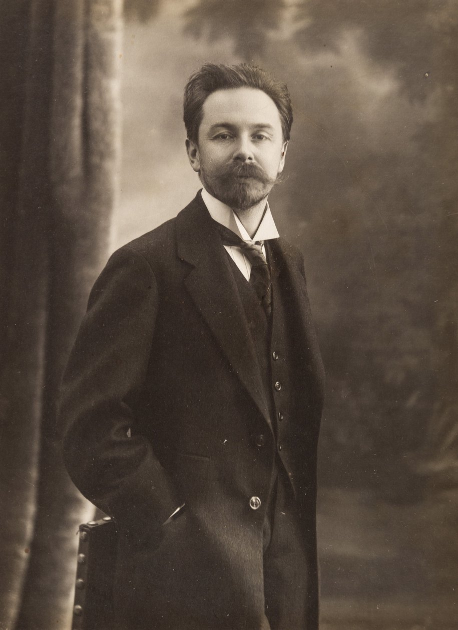 Portrait of the Composer Alexander Scriabin (1872-1915) by Anonymous Anonymous