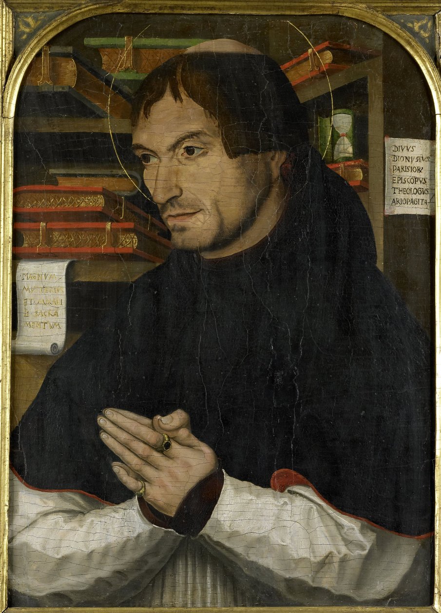 Saint Dionysius the Areopagite in Prayer by Anonymous Anonymous