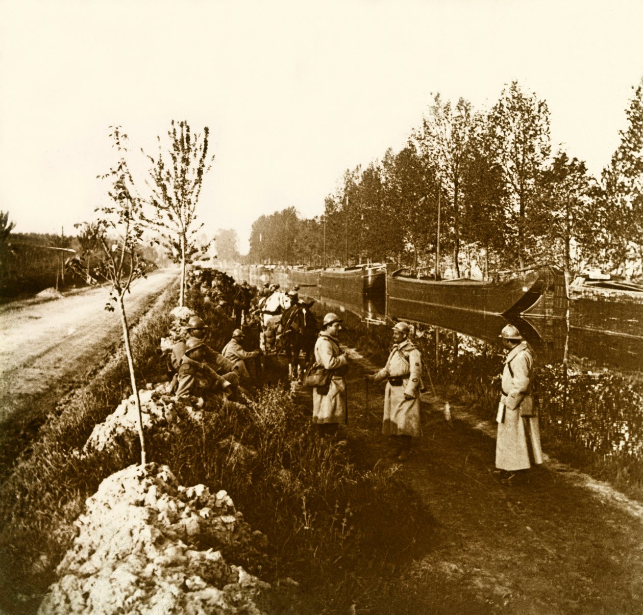 Stereoscopic Glass Plate on the First World War by Anonymous Anonymous