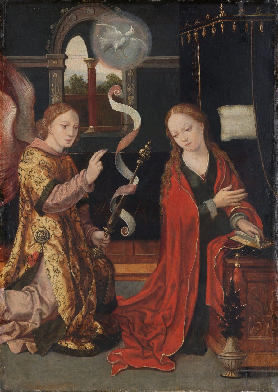 The Annunciation by Anonymous Anonymous