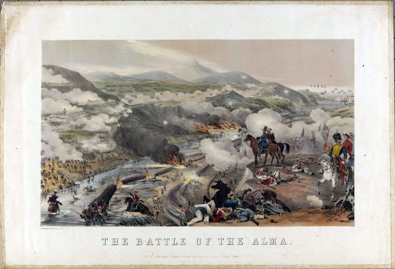 The Battle of the Alma on September 20 by Anonymous Anonymous