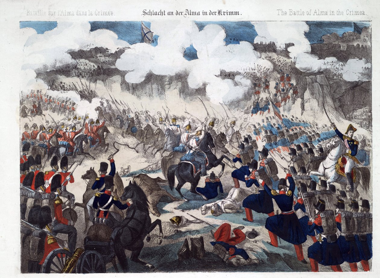 The Battle of the Alma on September 20 by Anonymous Anonymous