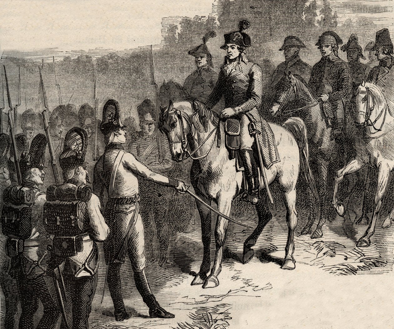 The arrest of Lafayette (Gilbert du Motier, Marquis de La Fayette) by Anonymous Anonymous