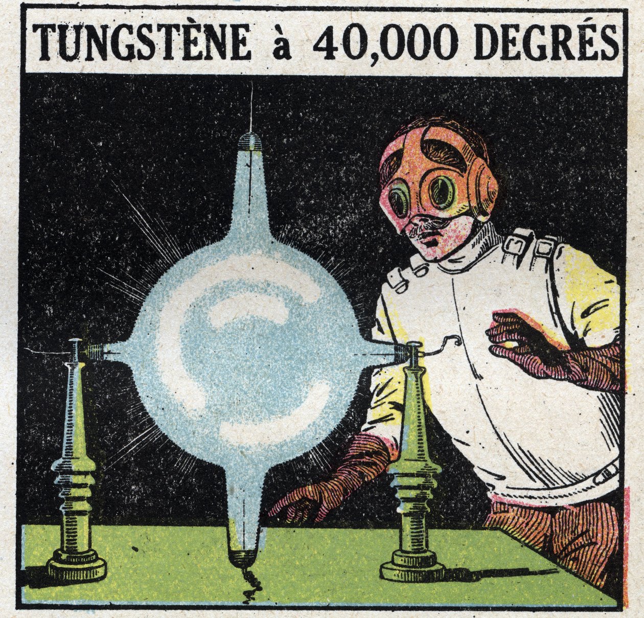 The atom and science: attempt to dissolve tungsten by volatilizing a ...