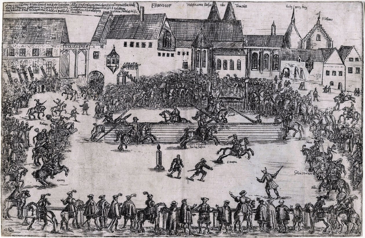 Tournament at the Time of Henry I the Fowler by Anonymous Anonymous