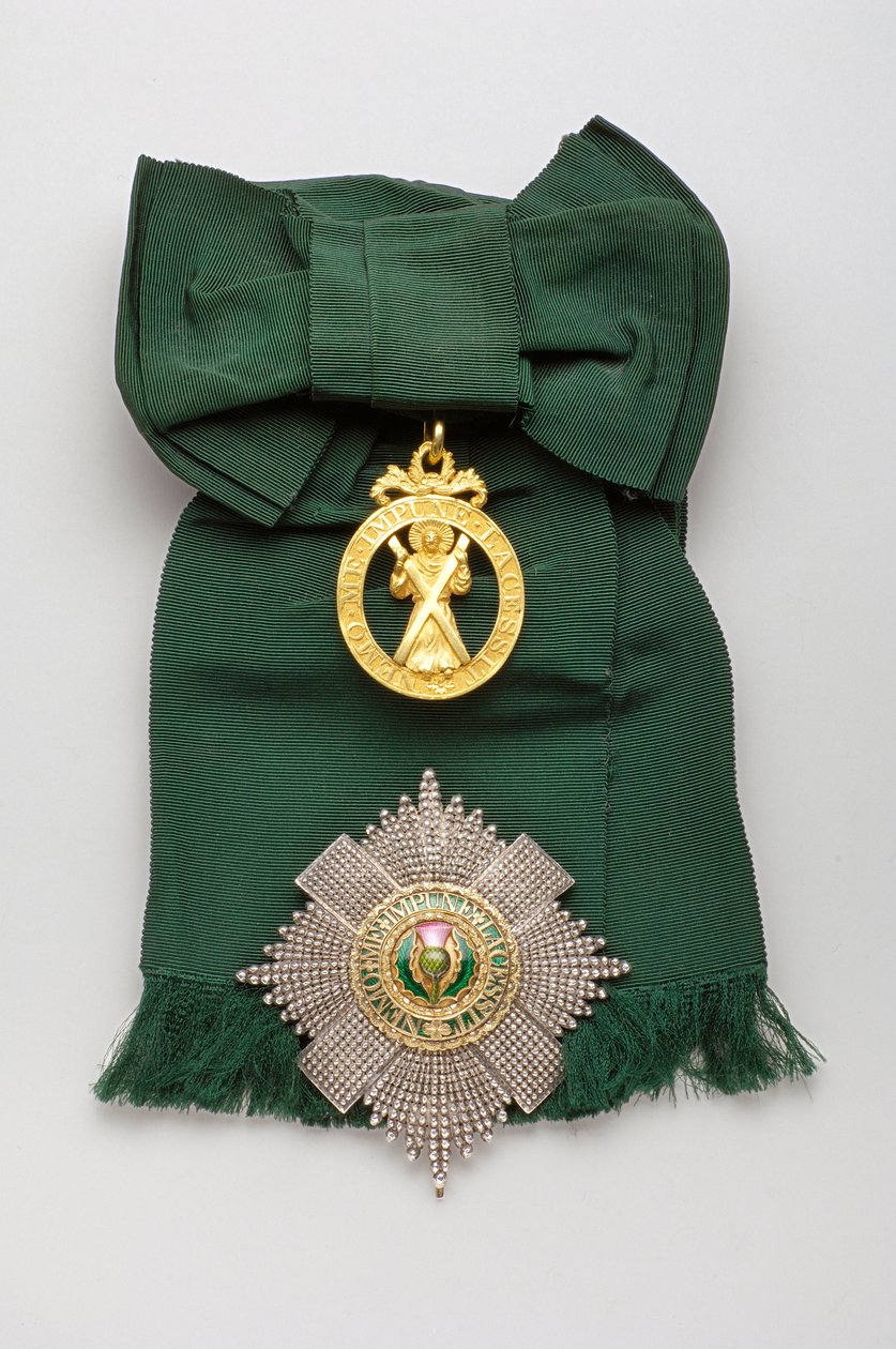 United Kingdom - Order of the Thistle: Badge, Prescription Model by Anonymous Anonymous