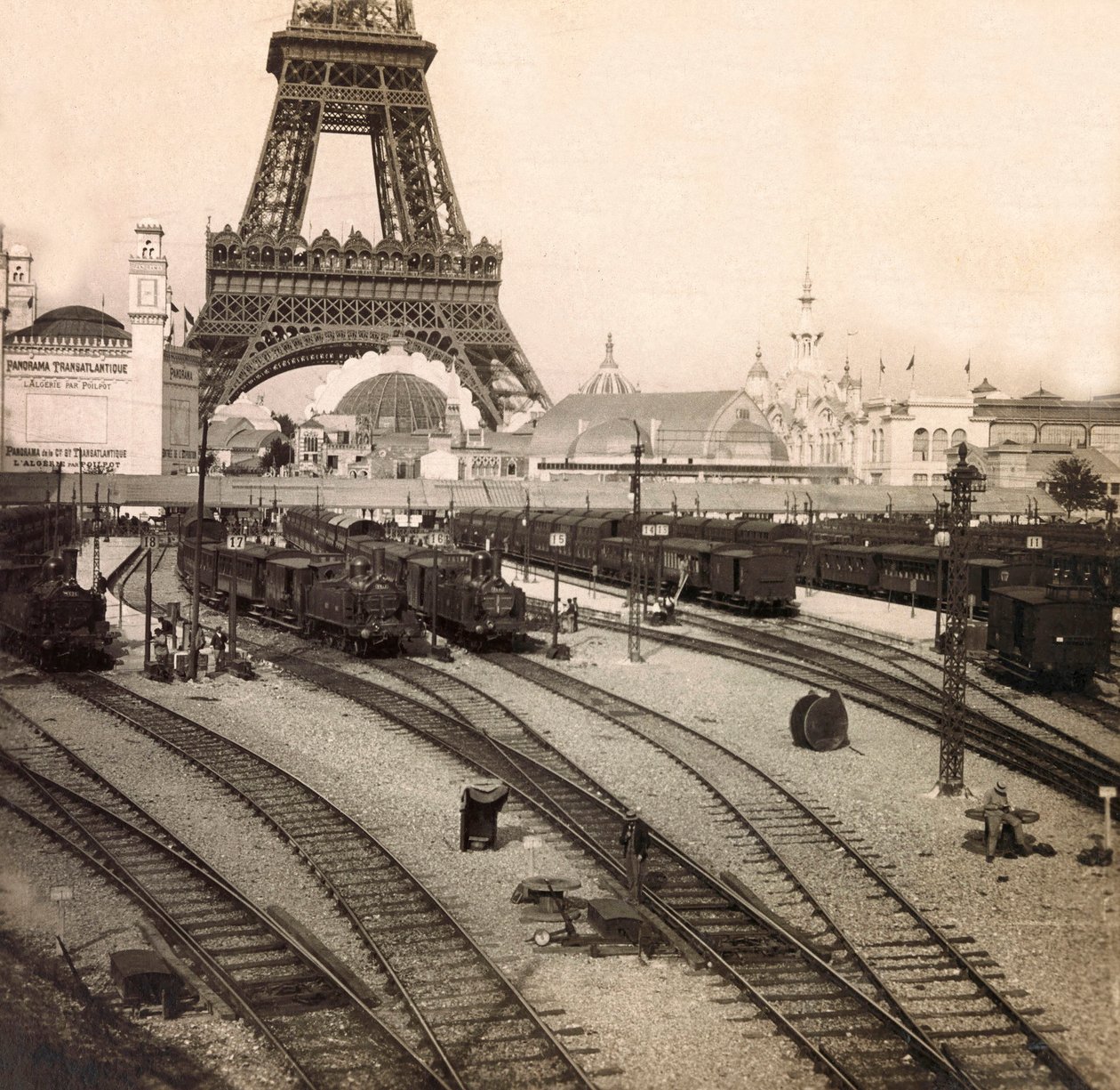 Universal Exposition of 1900 in Paris: La Gare du Champs de Mars - Private Collection by Anonymous Anonymous
