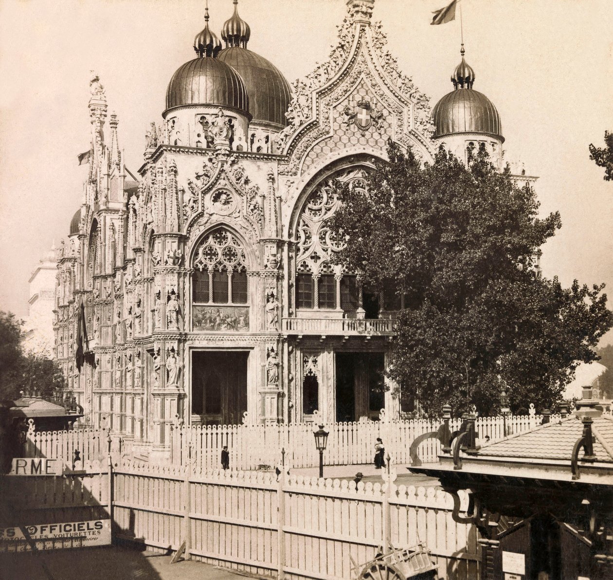 Universal Exposition of 1900 in Paris: The Pavilion of Italy - private collection by Anonymous Anonymous