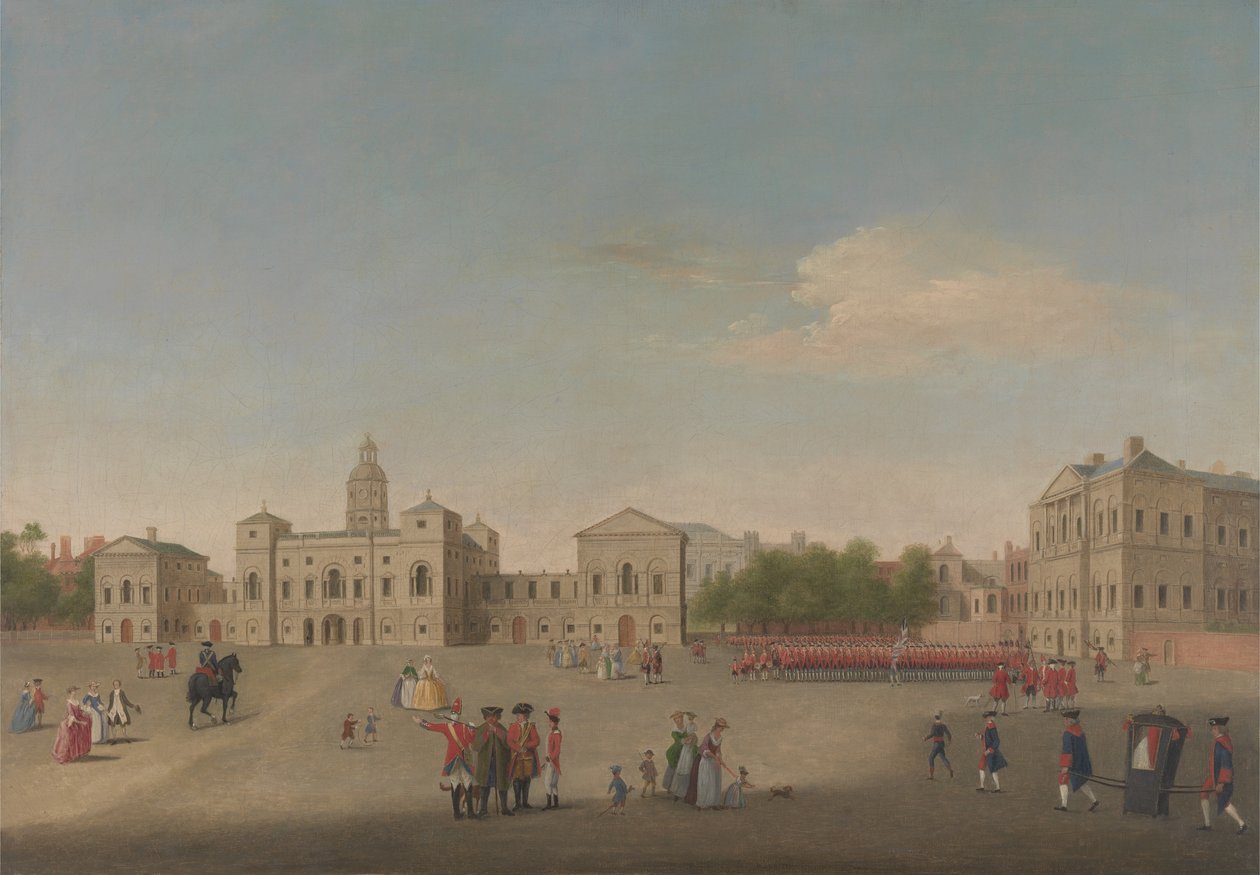 View of Horse Guards and Whitehall by Anonymous Anonymous