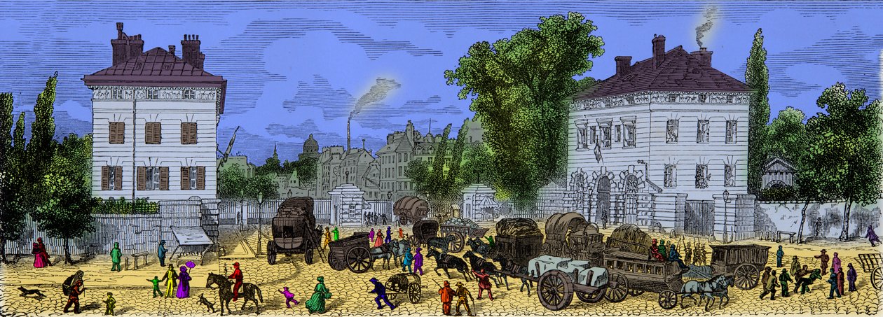 View of the old Barriere d