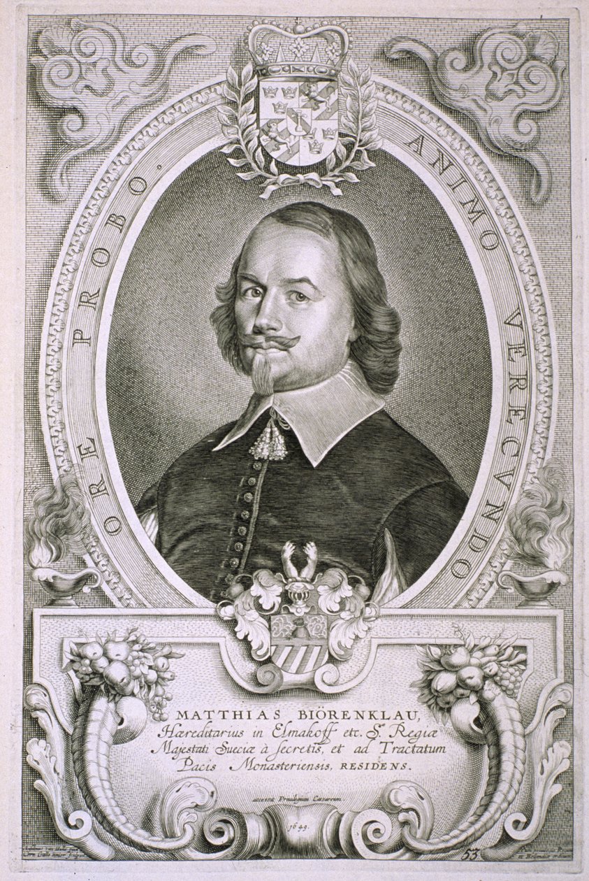Matthias Mylonius Biorenklou (1607-71) from 
