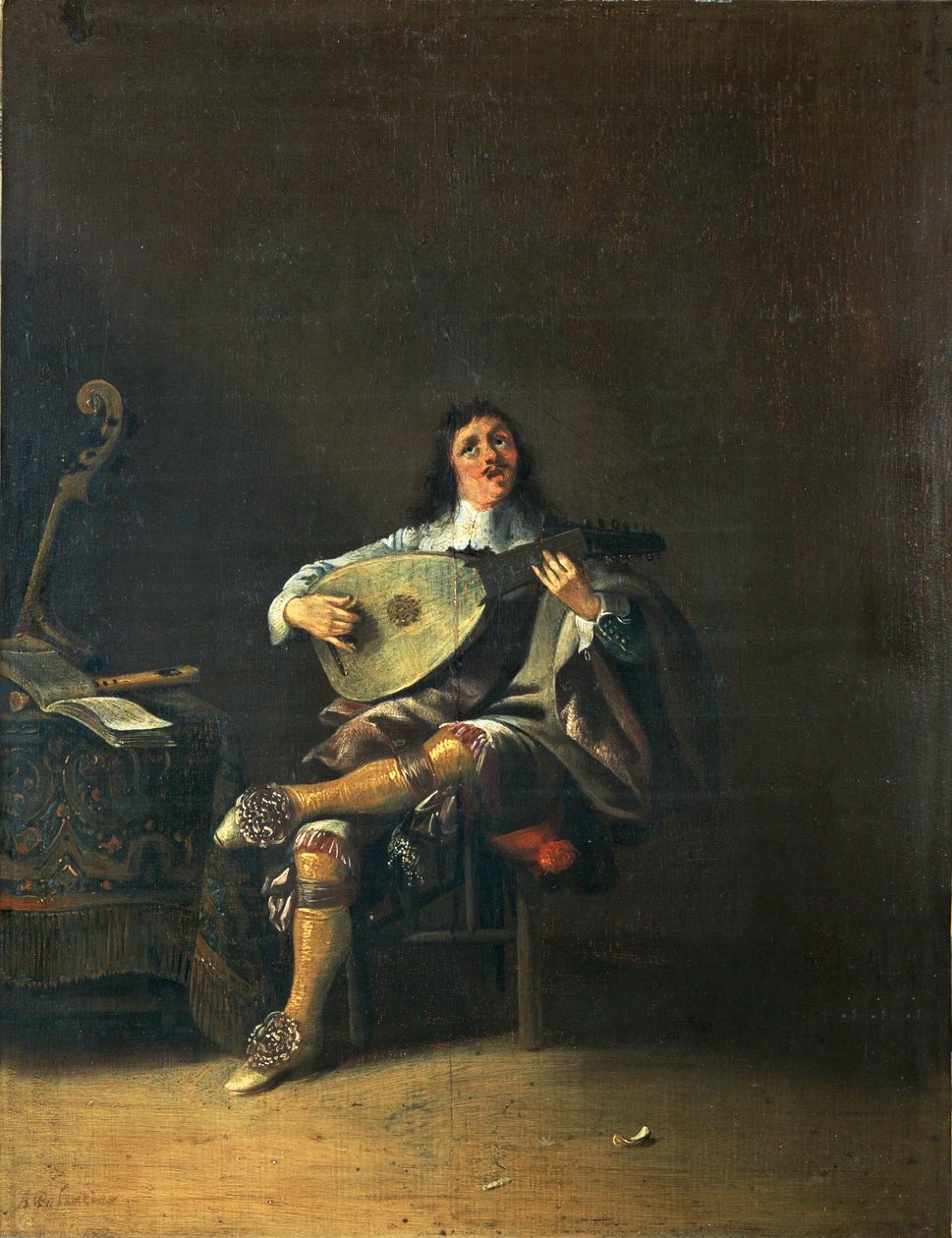 The Five Senses: Hearing by Anthonie (1601 73) Palamedesz