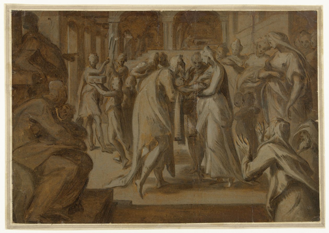 Presentation of Christ in the Temple by Anthonie Blocklandt