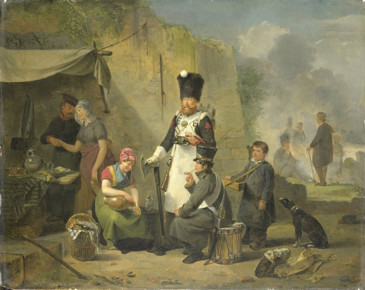 The Camp Follower by Anthonie Constantijn Govaerts