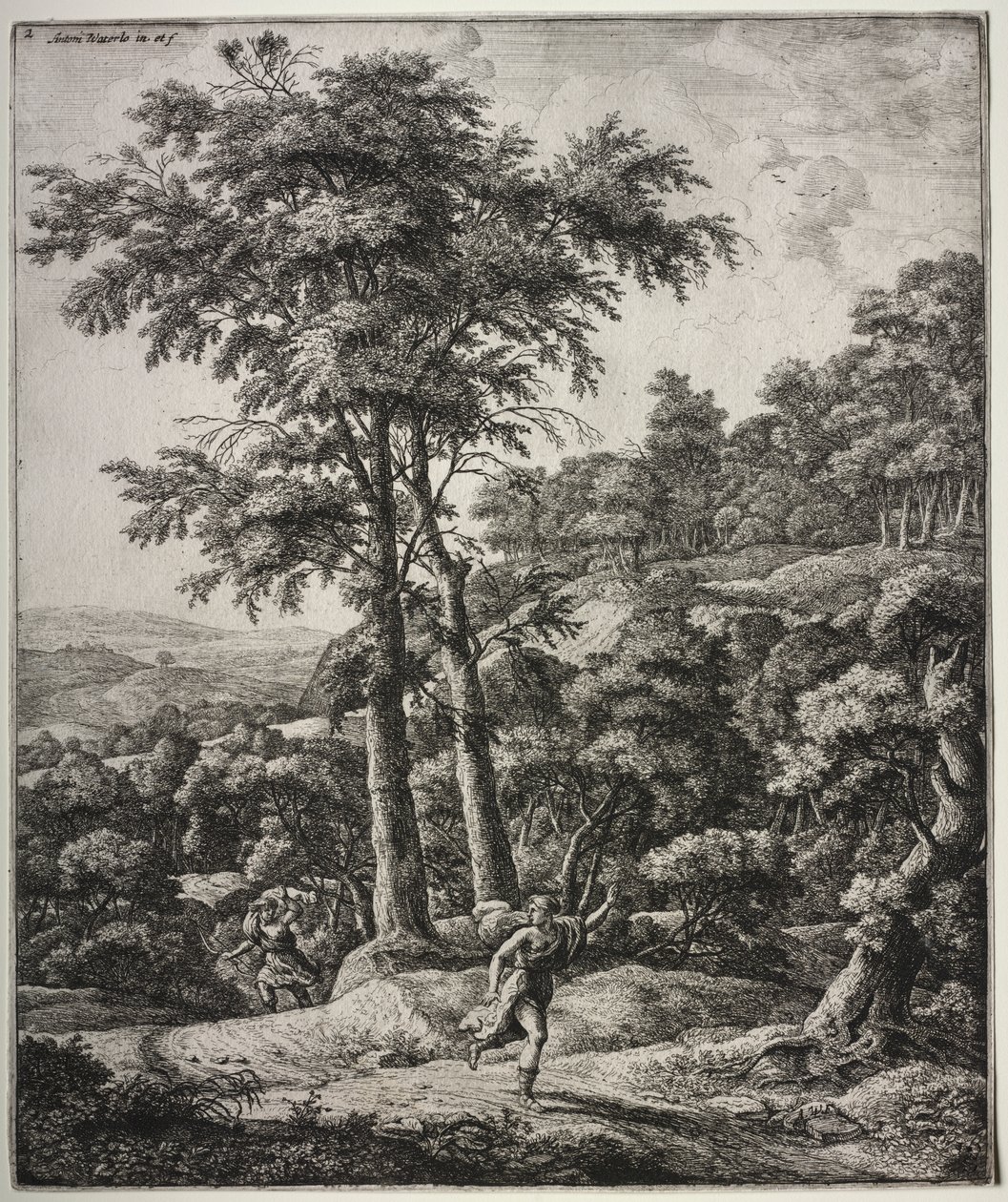 Six Large Upright Landscapes with Scenes from Ovid