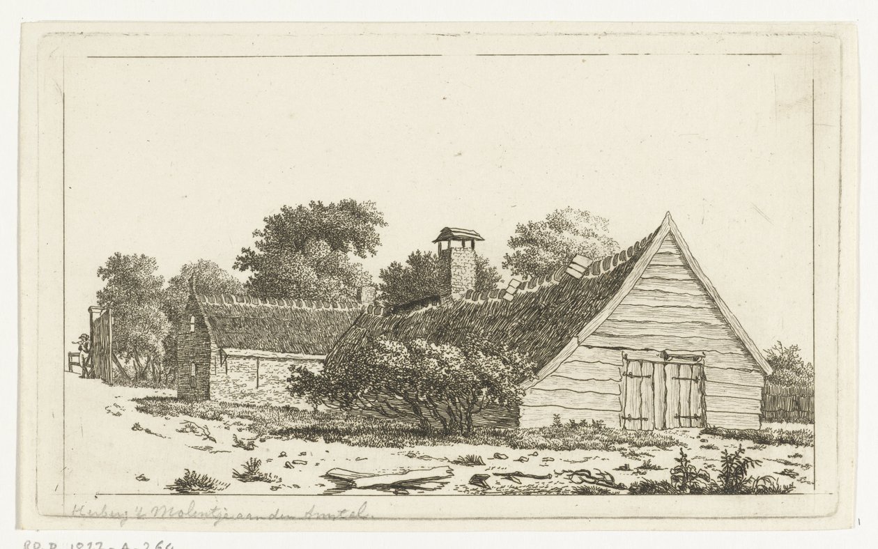 Inn the Little Mill on the Amstel by Anthonie van den Bos